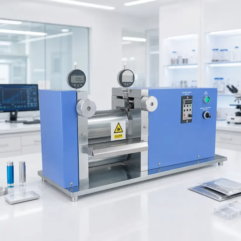 Laboratory Compact Roller Press, Lithium Battery Hot Roller Press, Electrode Hot Press, Calender