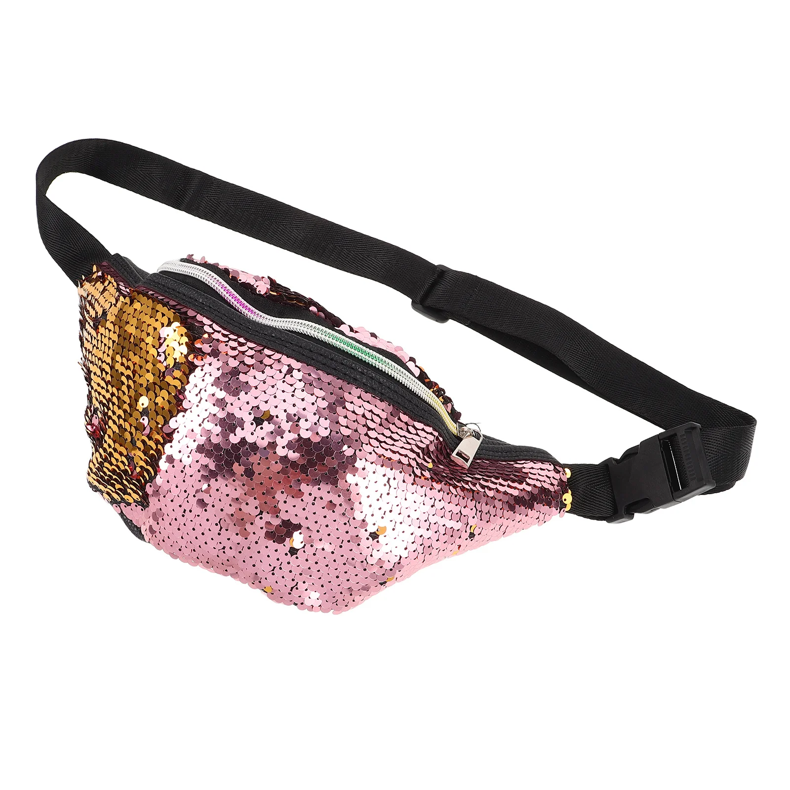 

Waist Bag Mermaid Sequin Adjustable Belt Shiny Glitter Purse Fanny Pack Casual Travel Sports Women Bags Ladies Bag