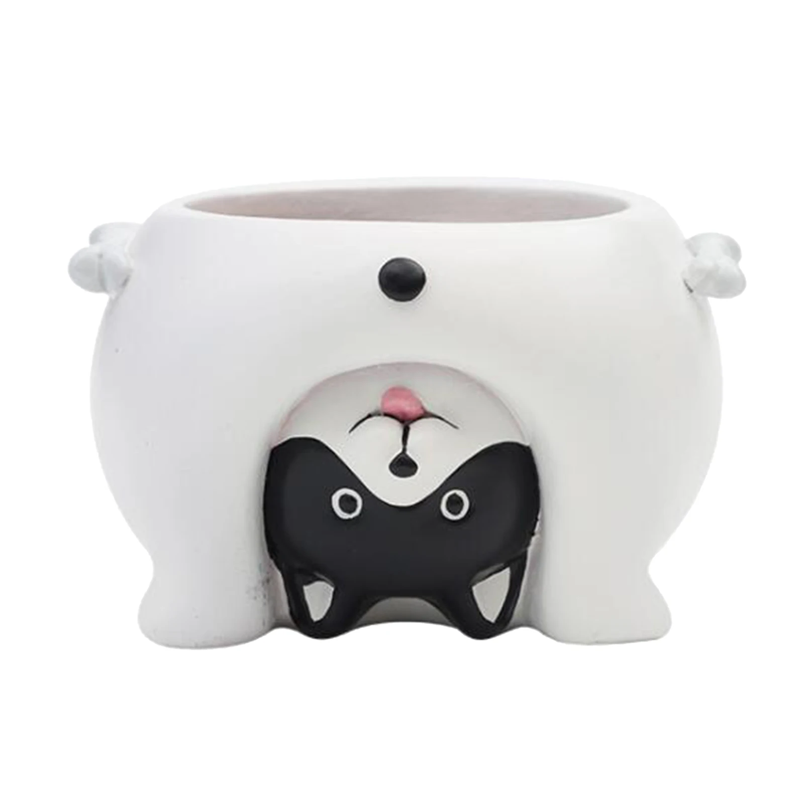 Resin Succulent Plant Pot, Cute Little Pots for Plants, Animal Planter Perfect