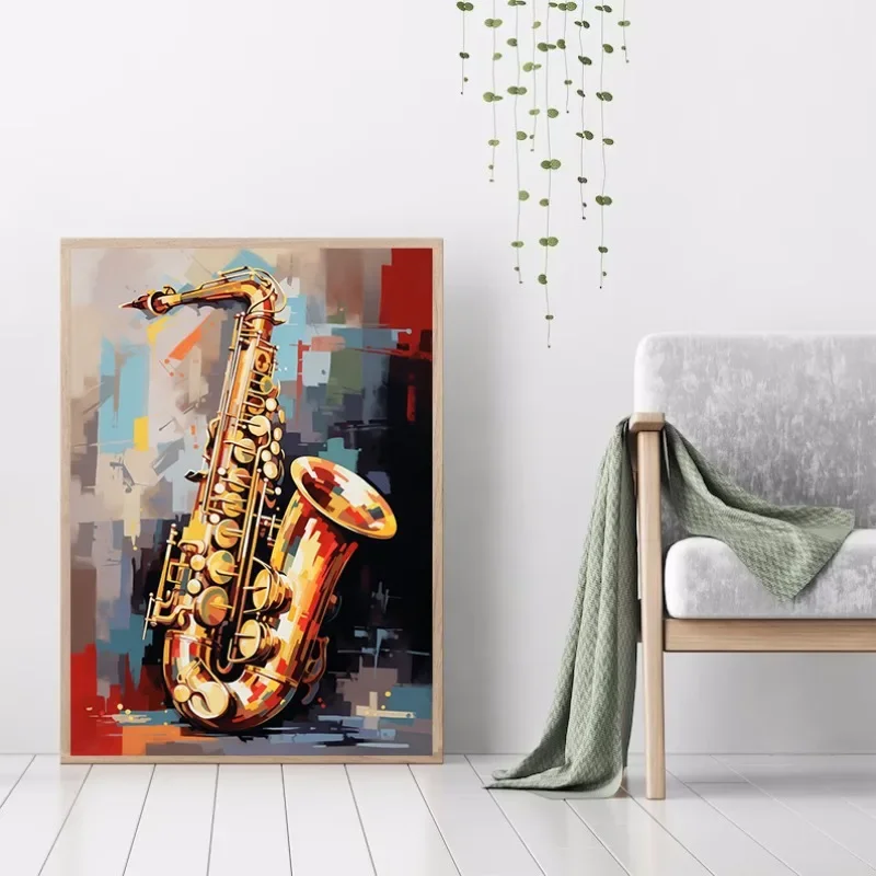Jazz Music Saxophone Guitar Cello John Coltrane Nina Simone Art Poster Canvas Painting Wall Prints Picture for Room Home Decor