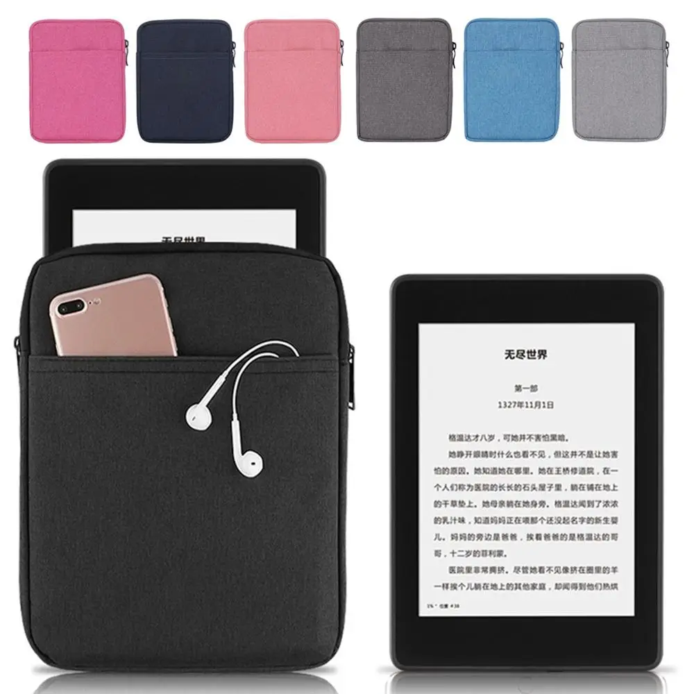11th Generation 6-7 inch e-Reader Sleeve Universal Wear Resistant Paperwhite Insert Pouch for Kindle Oasis/Kobo Clara Libra
