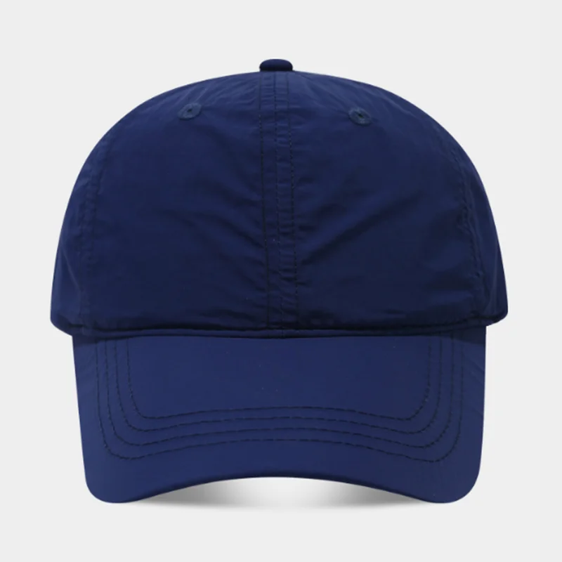 Custom Logo Ins Minimalist Quick Dry Baseball Cap Unisex Fresh Style Outdoor Casual Sports Breathable Sun Protection Peaked Hats