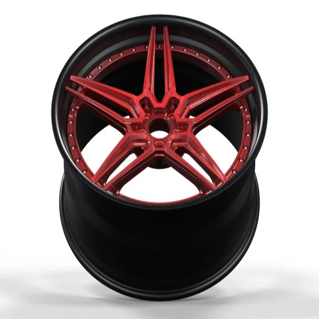 

Hot-selling Customized 5x114 Forged Two-Piece Alloy Wheels Zinc Plated Concave Design Universal Fitment 18/19 Inch