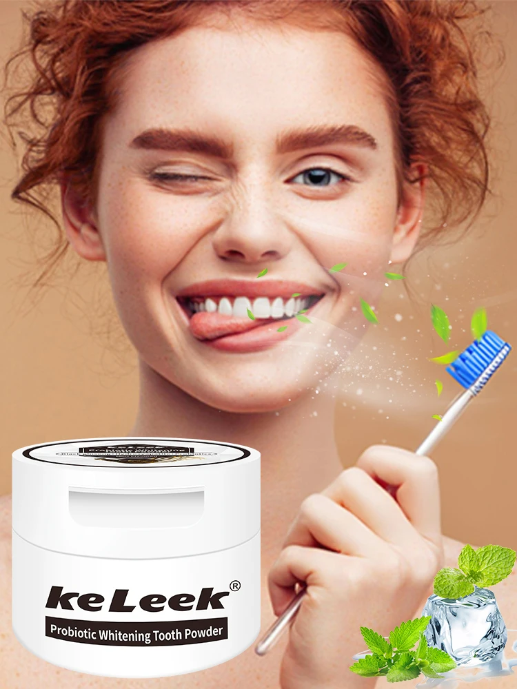 

Порошок для отбеливания зубов с черным женьшенем удаляет пятна на зубах, тартар, гигиена полости рта и освежает дыхание.