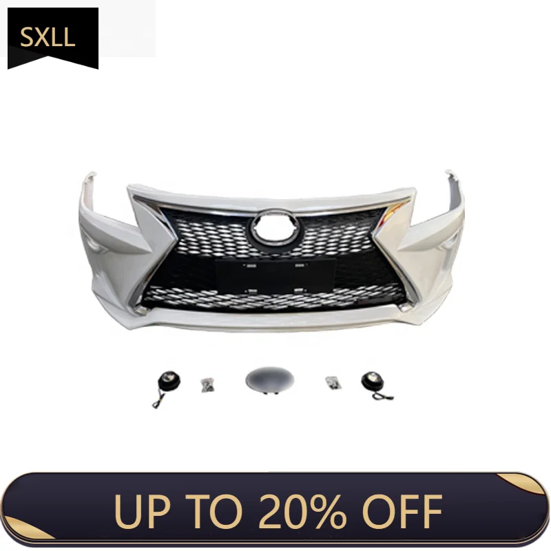 

SXLL 2006-2017 Style Front Bumper Grille Car Body Kit External Accessories Parts Cover S Car Bumper Kit