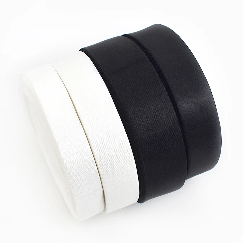 

10-40mm 10Meters Nylon Elastic Band for Sewing Bra Shoulder Strap Stretch Tape Pants Waist Rubber Ribbon DIY Garment Accessories