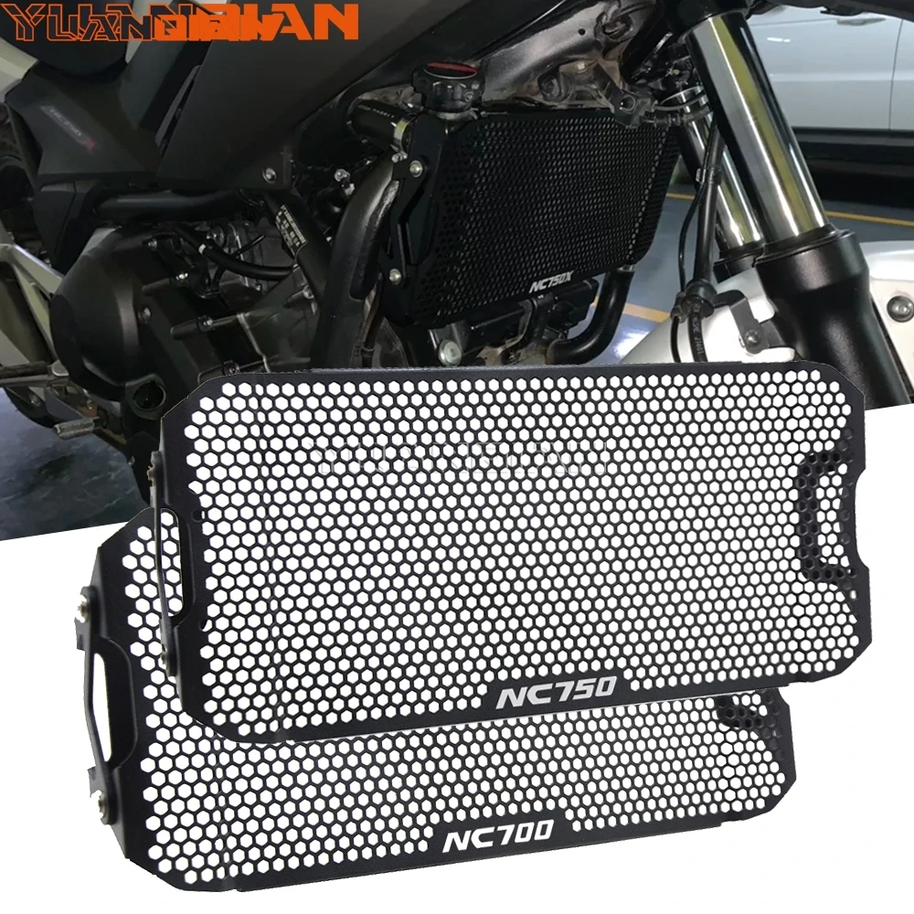 

Motorcycle Radiator Grille Grill Guard Cover Protector Part For HONDA NC750S NC750X NC700N NC700X NC 700 750 NC750 X/S NC700 X/N