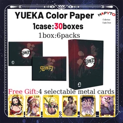 Yueka Demon Slayer Boards Collection Cards Japanese Anime Kimetsu No Yaiba Booster Box Tcg Cards Toy Hobbies Gifts