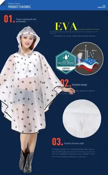 6 best sales Capas de chuva femininas de PVC - №1