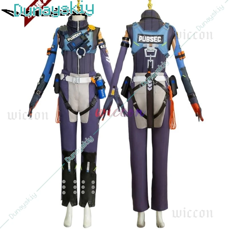 Seth Lowell Cosplay Costume Anime Game Zenless Zone Zero Criminal Investigation Team Uniform Wig Tail Man Carnival Party Suit