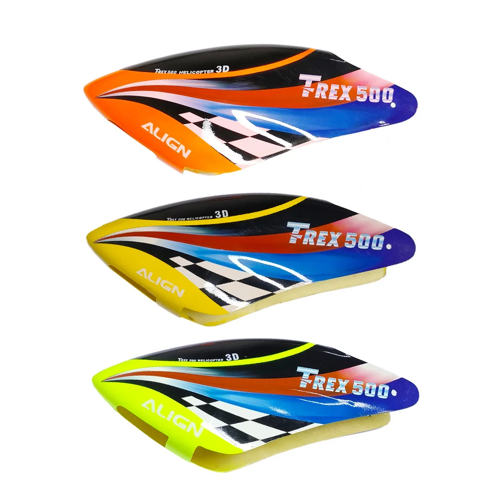 Original 500 ALIGN Glass Fiber Canopy For ALIGN T-REX 500 500X 500L RC Helicopter