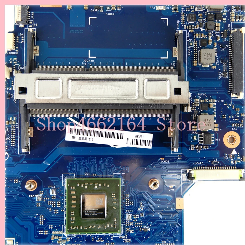 Imagem -03 - Laptop Motherboard para Toshiba Satellite Cpu Mainboard La-b302p A86410 C55d C55d-b C50d-b