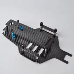 Carbon Chassis Conversion  Kit for Tamiya Top Force EVO. 4WD Buggy Car Upgrades