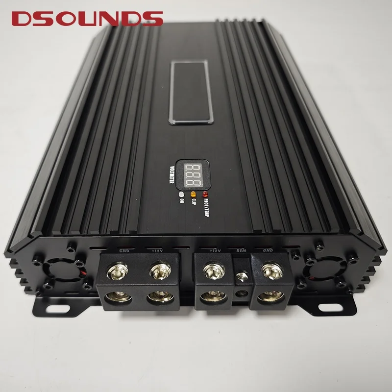 2025 10000W rms brazilian style car amplifier Newly upgraded brazilian design digital monoblock car amplifier