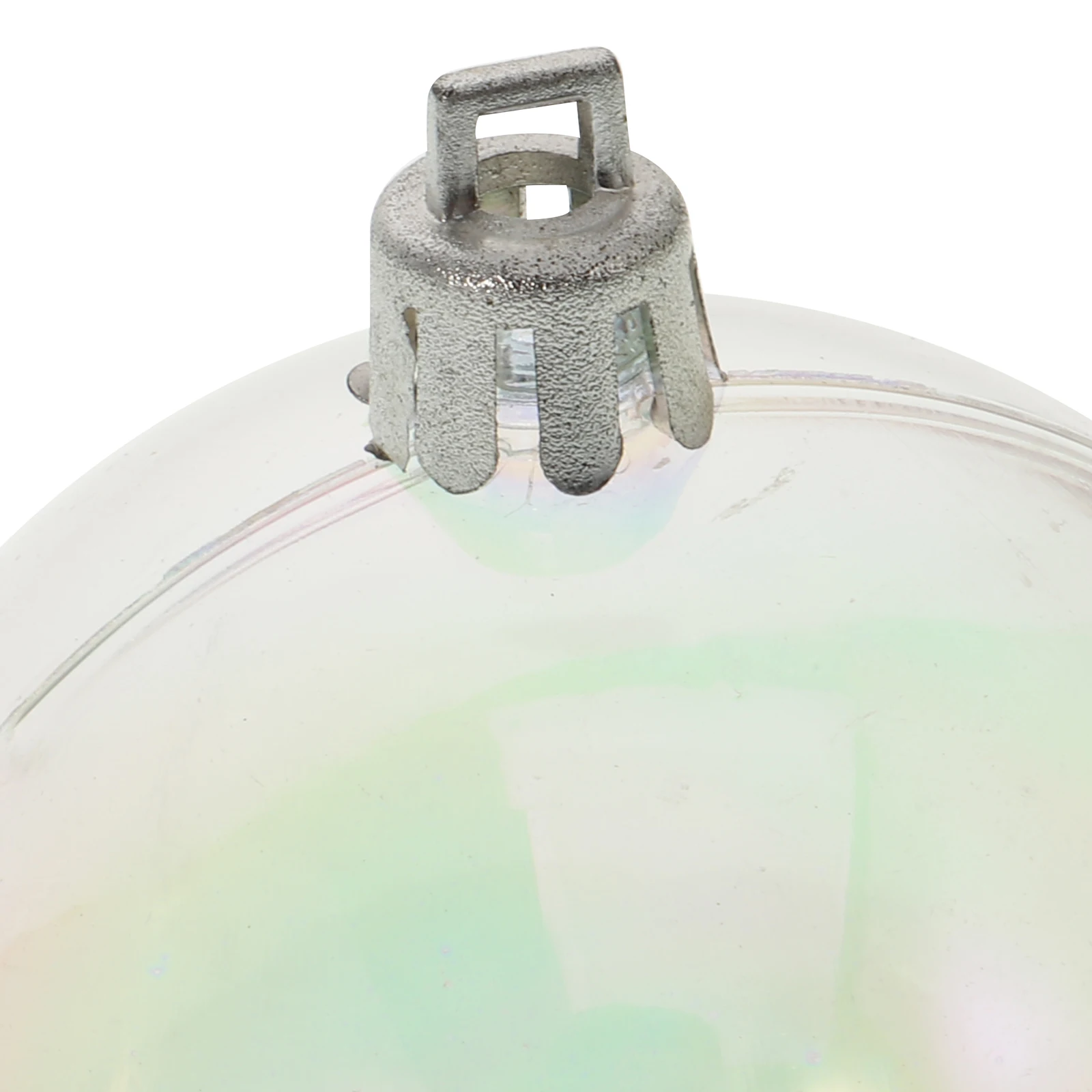 

12 Pcs Pearl Bubble Ball Christmas Centerpieces Clear Baubles Balls Ornaments Small Decorations Decorative Plastic Pearlescent