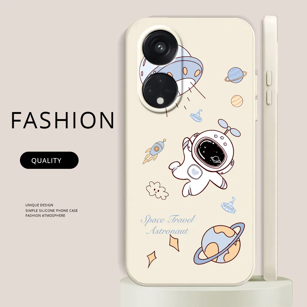 Custodia per telefono per Oppo Reno8 T 4G 5G Reno6 8 7 5 Z Reno7 8 Lite 10 11 Pro 5G custodia morbida in Silicone TPU antiurto Cover posteriore Cartoon