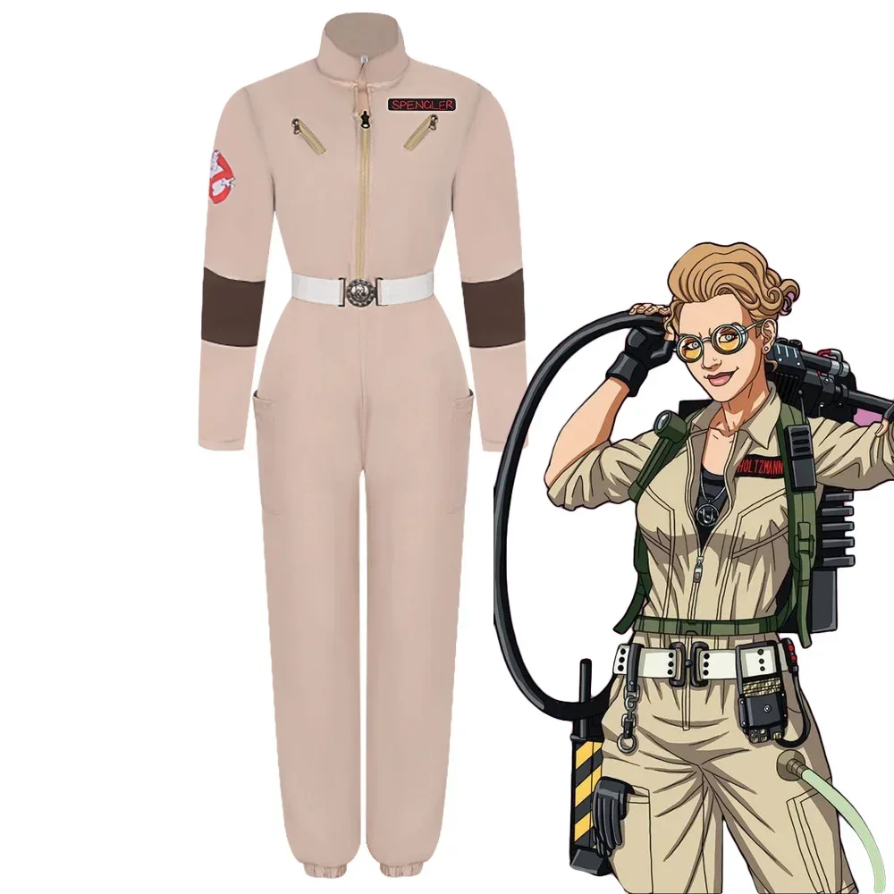 Jumpsuit Movie Peripheral Halloween Ghostbusters Team Uniform Cosplay Festival Celebration Stage Performan Cecosplay Costumes