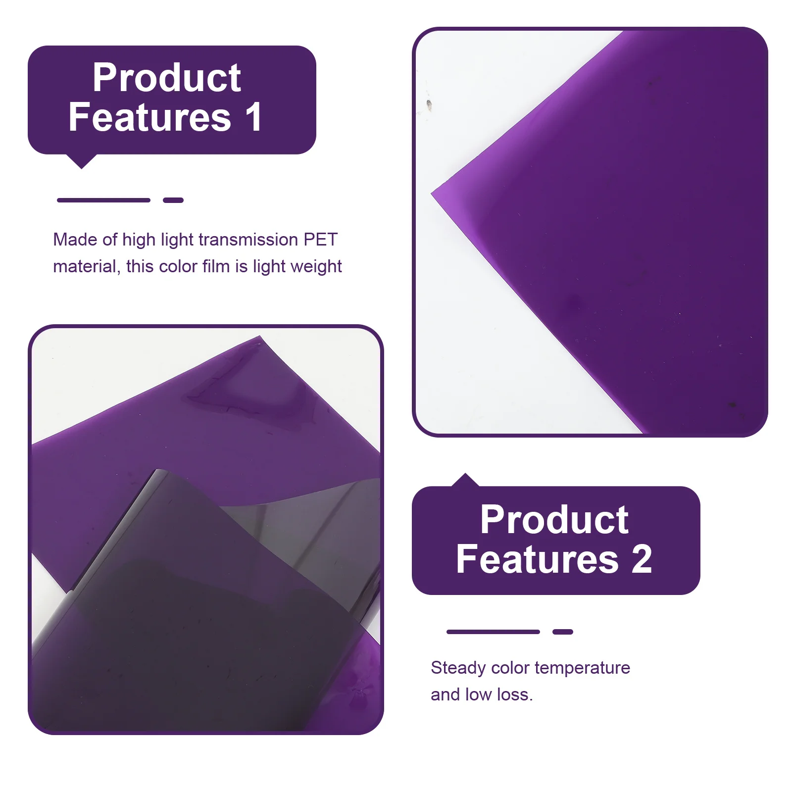 1pc サンセットムード照明フィルムディフューザーシート写真撮影用色補正ジェルペットフィルターシート