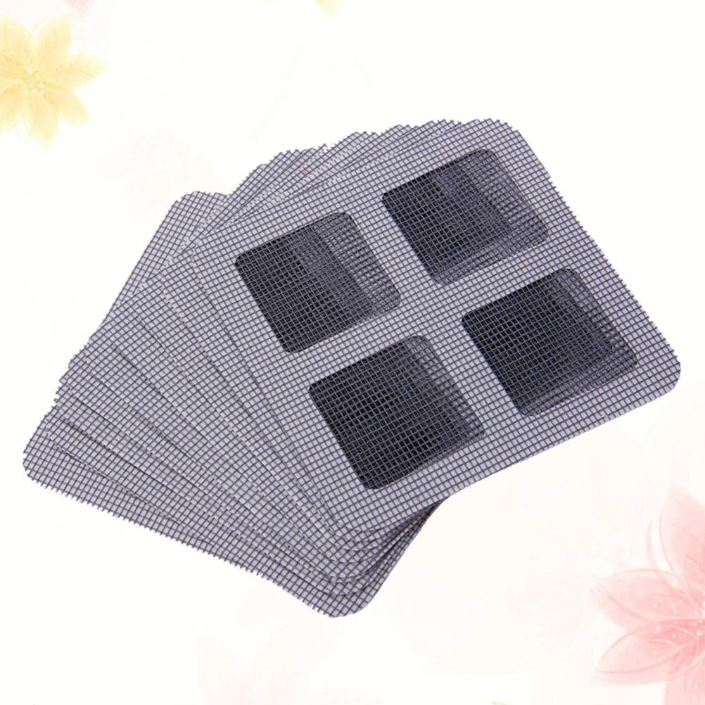 

21pcs Screen Repair Patch Self-Adhesive Window Fixing Net For Holes Cracks Diy Tent Mesh Pool Screen Rv Door Sticker