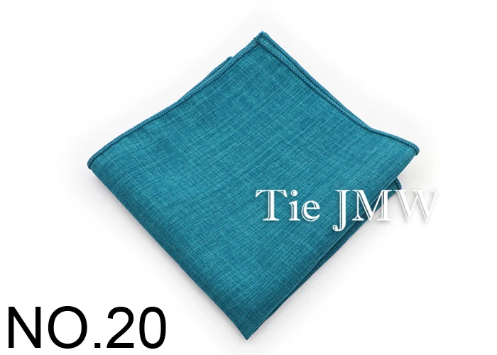 Einfarbiges Einstecktuch aus 100 % Baumwolle, Vintage-Stil, rosa, Salbeigrün, blau, Taschentücher, Herrenanzüge, Einstecktuch, Handtuch, lässiges Geschenk – Detail 20