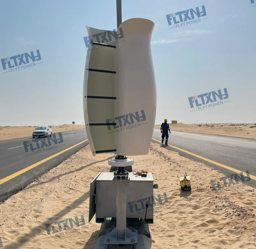 Wind Turbine 1000W 24V - Beliebte Tulpen-Windturbine Vertikaltyp für den Heimgebrauch