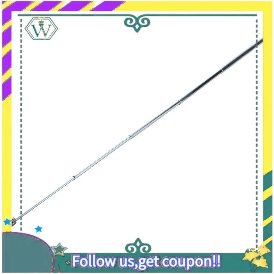 

A82U-2 шт. FM-радио, ТВ, телескопическая антенна, антенна серебристого тона, 13,6 дюйма, 345 мм, 5 секций и 62 см, 4 секции