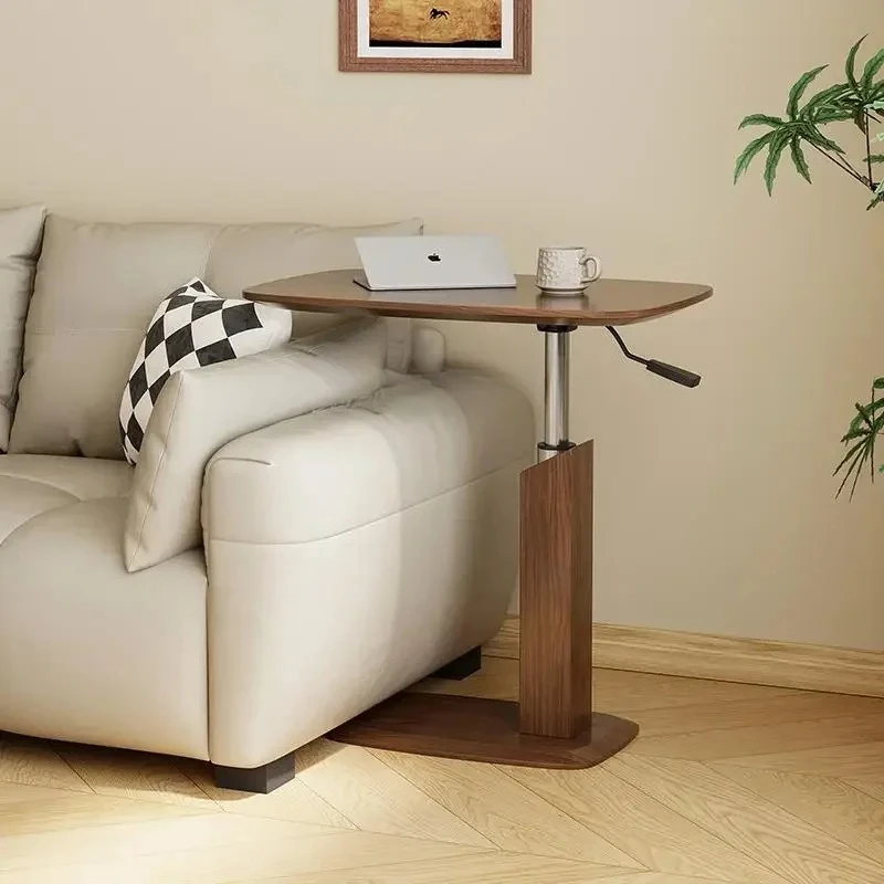 Divano laterale sollevabile in noce nera nordamericana tavolino da caffè mobile mini comodino da soggiorno