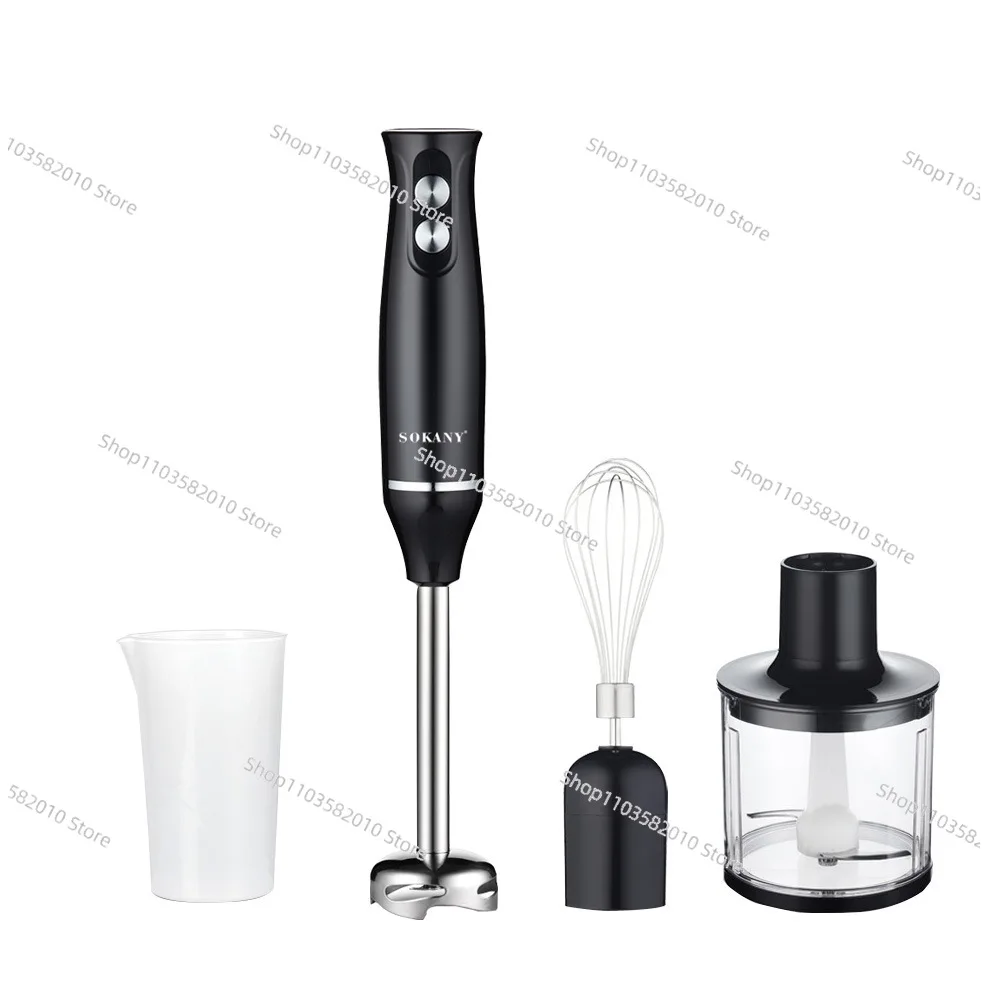 

Electric cooking stick, complementary food household 4in1 cooking stick, multi-functional mixer 500W electric meat grinder