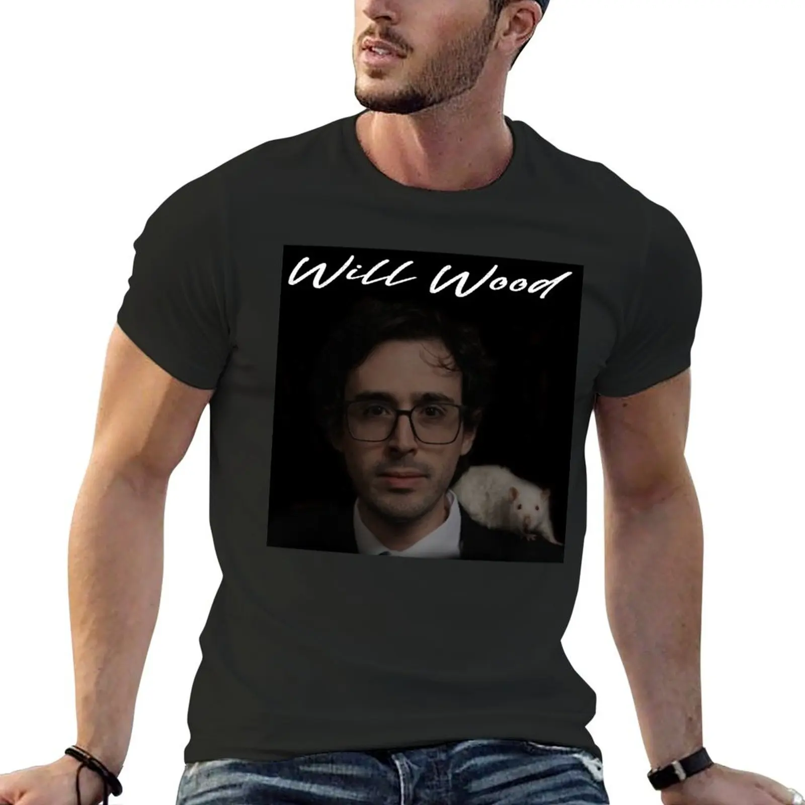 

Will Tour Wood T-Shirt affliction shirts blacks anime clothes black t shirts for men