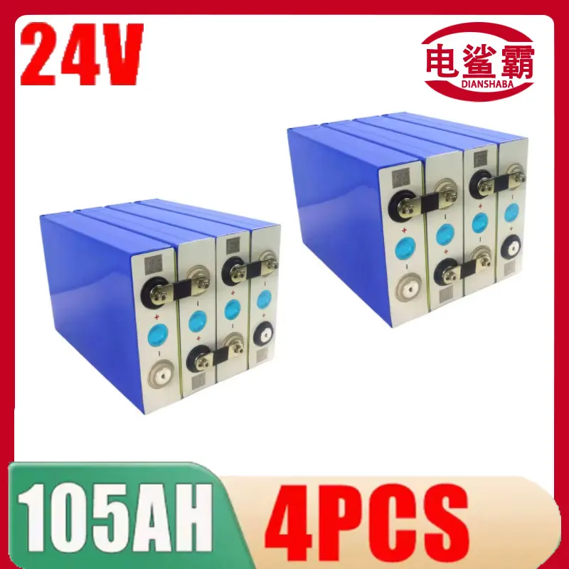 EVE new lithium iron phosphate battery 3.2V105AH 12V 24V 48V camping car lithium iron phosphate golf cart rechargeable battery