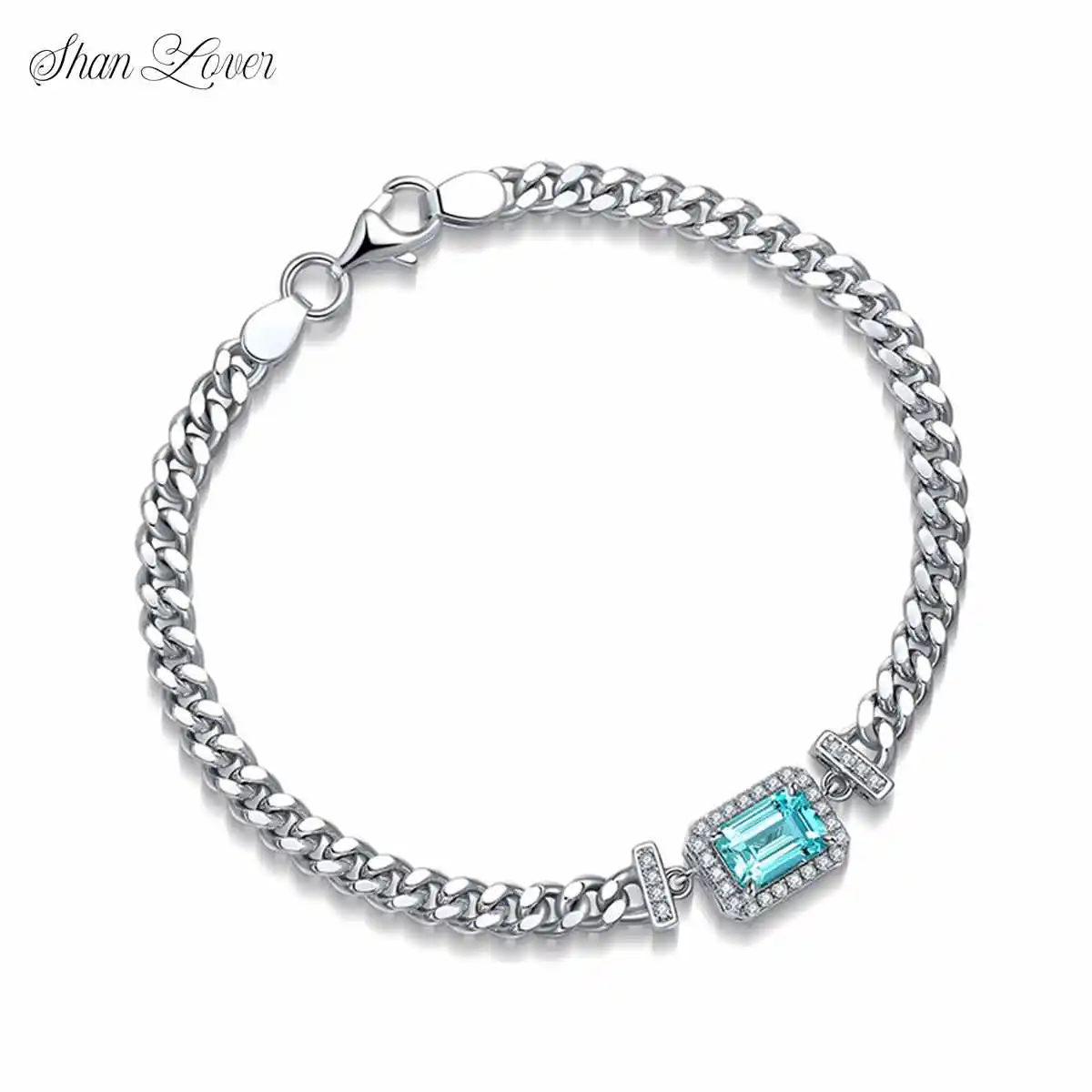 

ShanLover Brand Luxury Brand Designer Lab Grown Gemstones Certificated Women Simple Classic Design Original Jewelry Accessory
