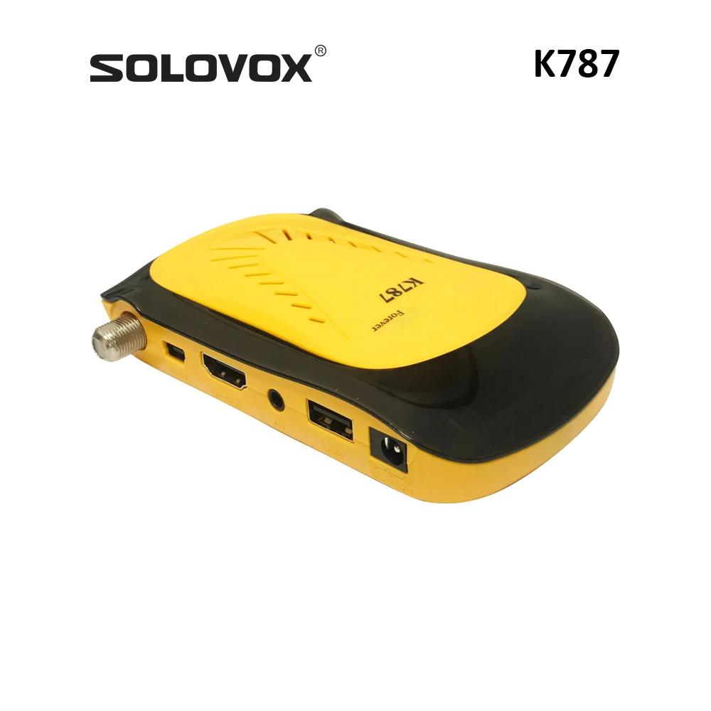SOLOVOX 2024 K787 DVB S2X صندوق التلفزيون عبر الأقمار الصناعية H.265 HEVC فك جنوب شرق آسيا مشغل الوسائط في الشرق الأوسط