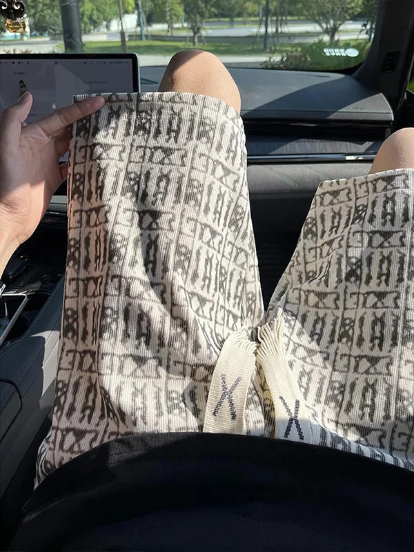 

Летние тонкие мужские шорты с цветочным принтом, американские повседневные пляжные брюки свободного прямого кроя, длиной до колена, для активного отдыха молодежи