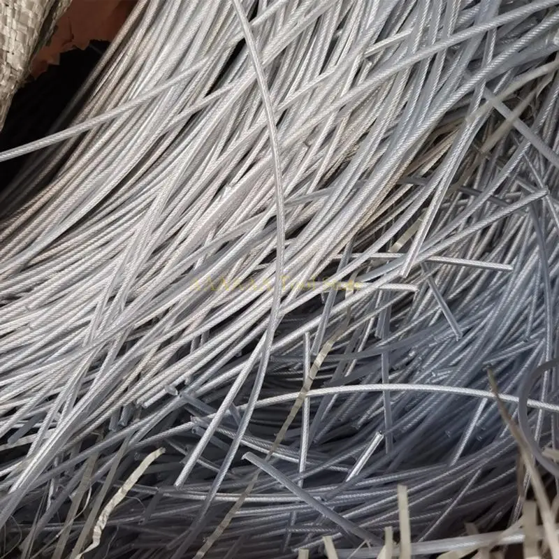 A2BE Professional 3mm Thick Steel Trimmer Rope 10PCS for Hard Vegetation