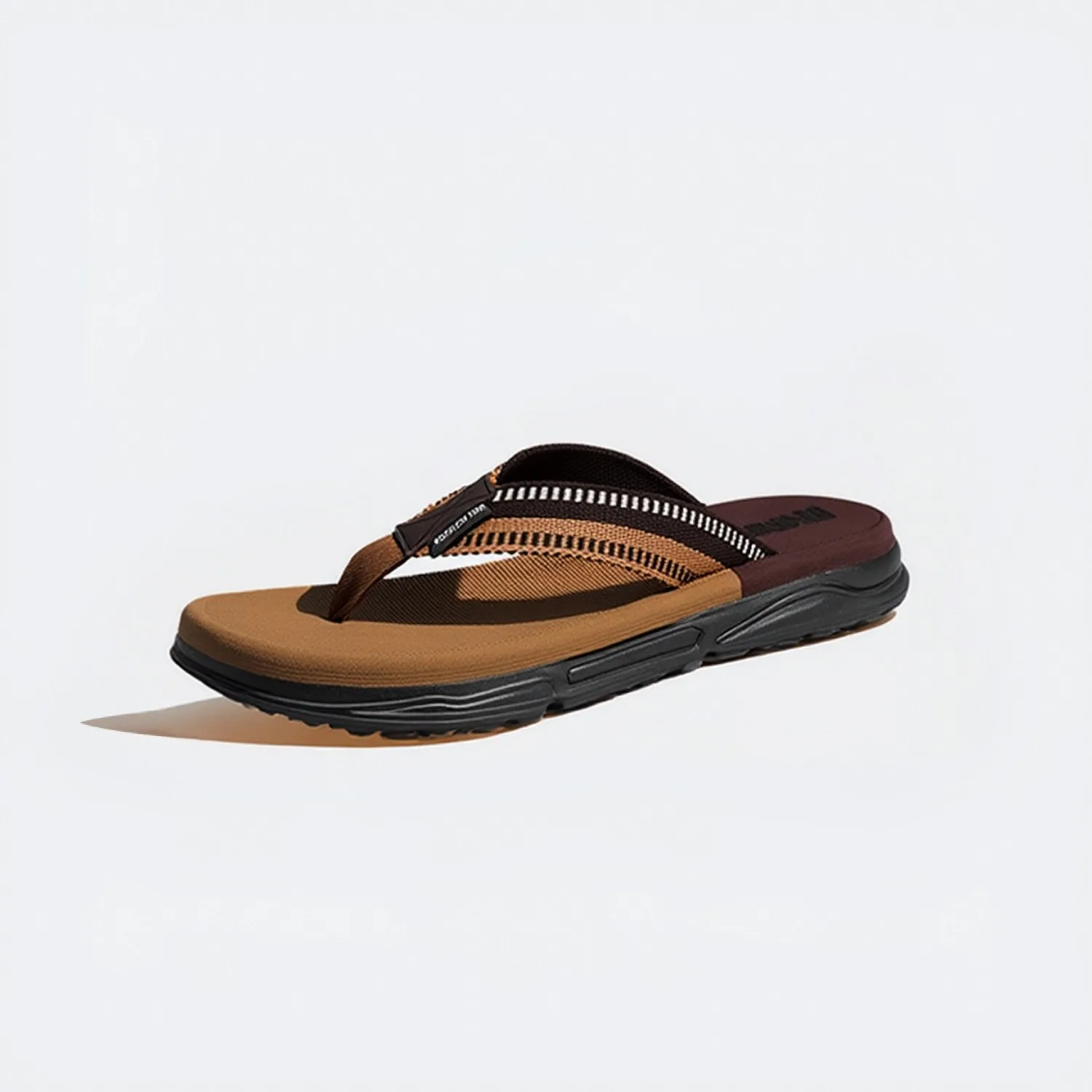 

LANGYUN/летние мужские шлепанцы, дышащая удобная пляжная обувь, мужские домашние тапочки