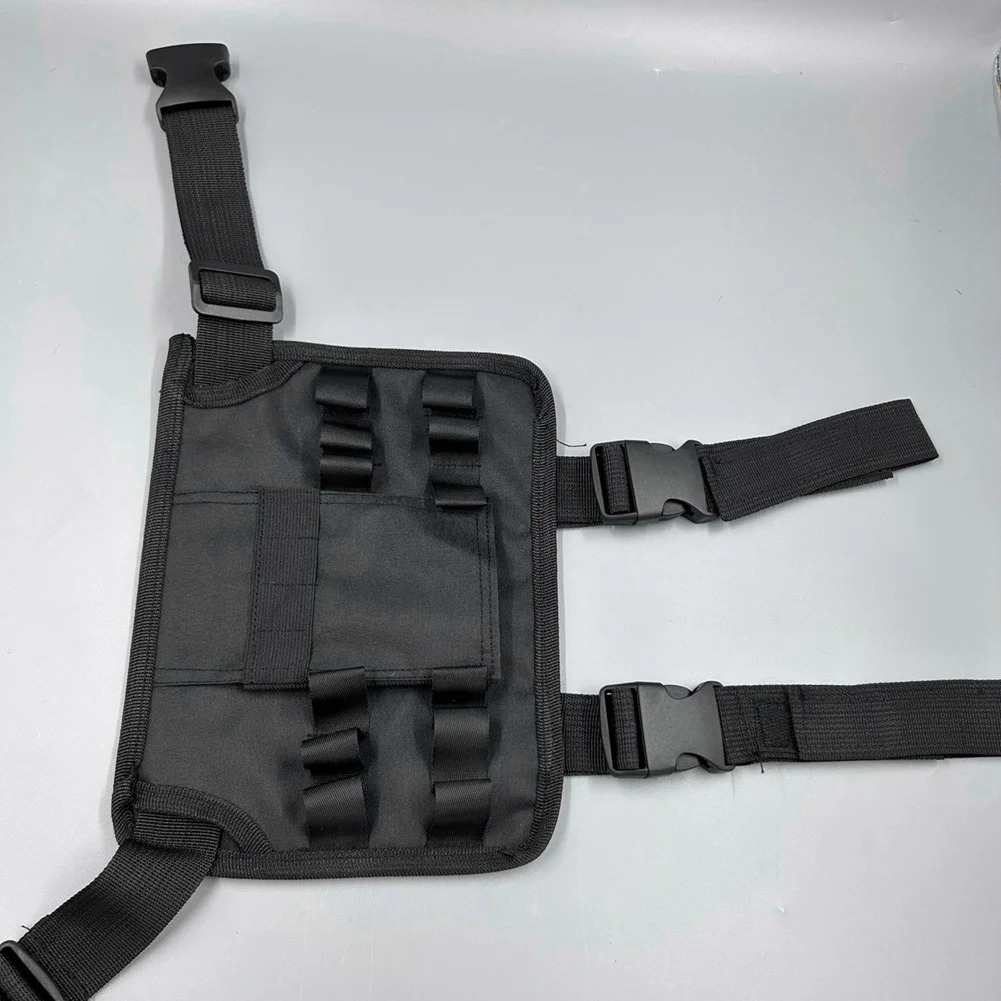 LJL Tas Penyimpanan Alat Multifungsi Sabuk Kantong Kit Alat Listrik Kunci Pas Bor Tas Alat Perangkat Keras Obeng