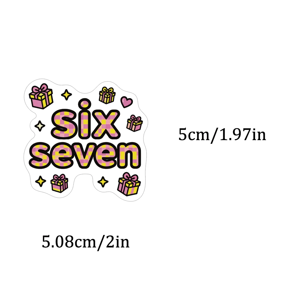 الكرتون الملونة الأزياء 67 الأمريكية الإنترنت المشاهير الرقمية الكتابة على الجدران ملصقات الإبداعية متعة عطلة نمط الديكور الهاتف