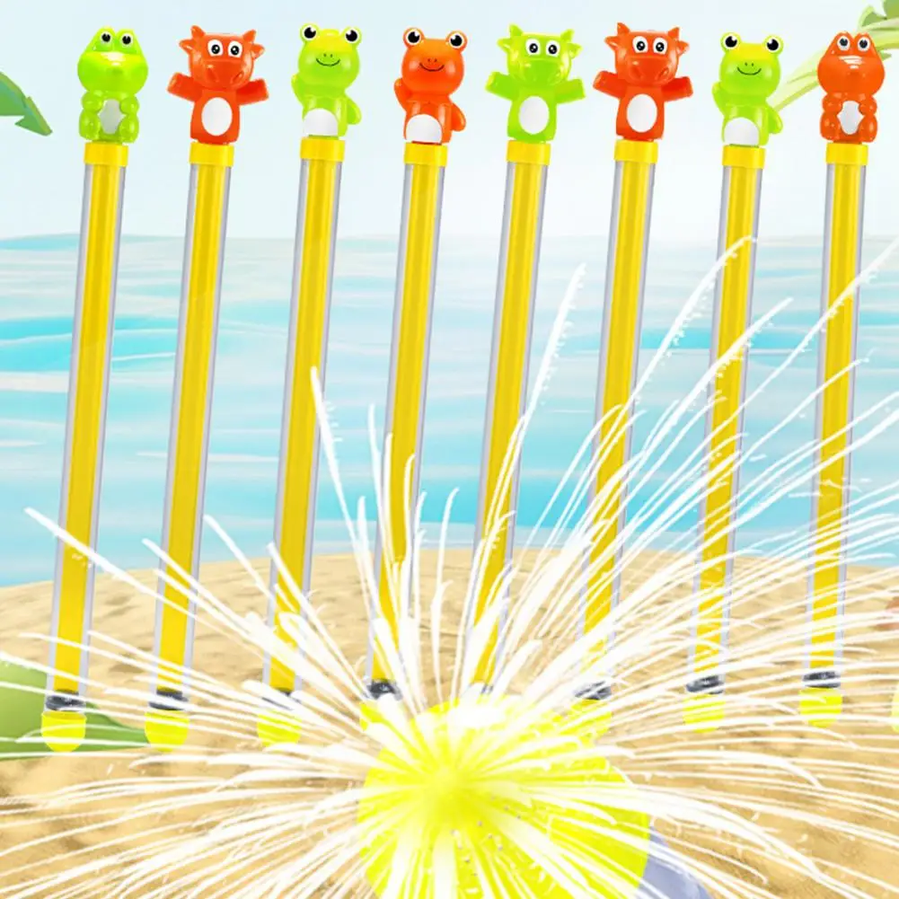 

Easy-to-use Splash Sprinkler Water Sprinkler Toy for Outdoor Events Exciting Splash Action Game with Dinosaur Cow Frog Design