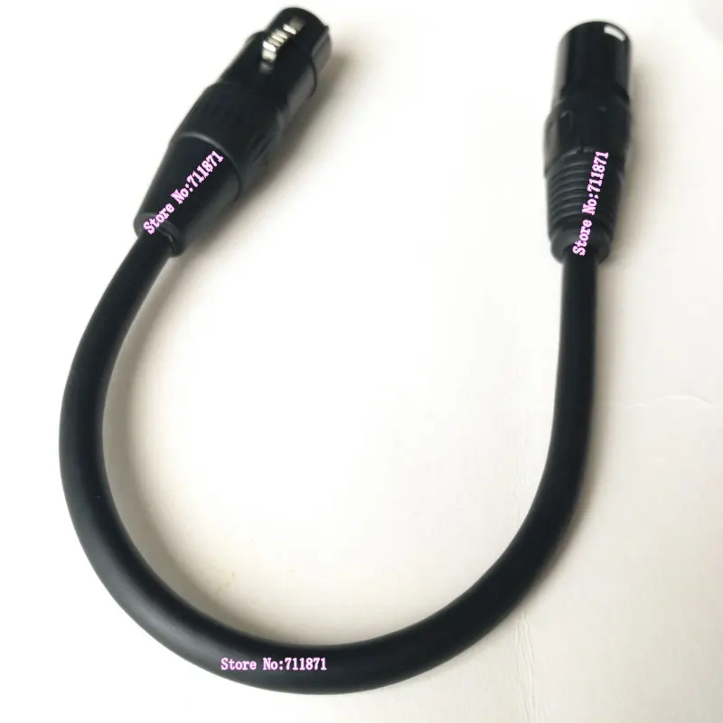 5P 5Pin XLR Female 3Pin XLR Male адаптер кабель Линия 3P CANNON Male 5P CANNON Female Аудио Кабель 3P 5Pin XLR Father Mother