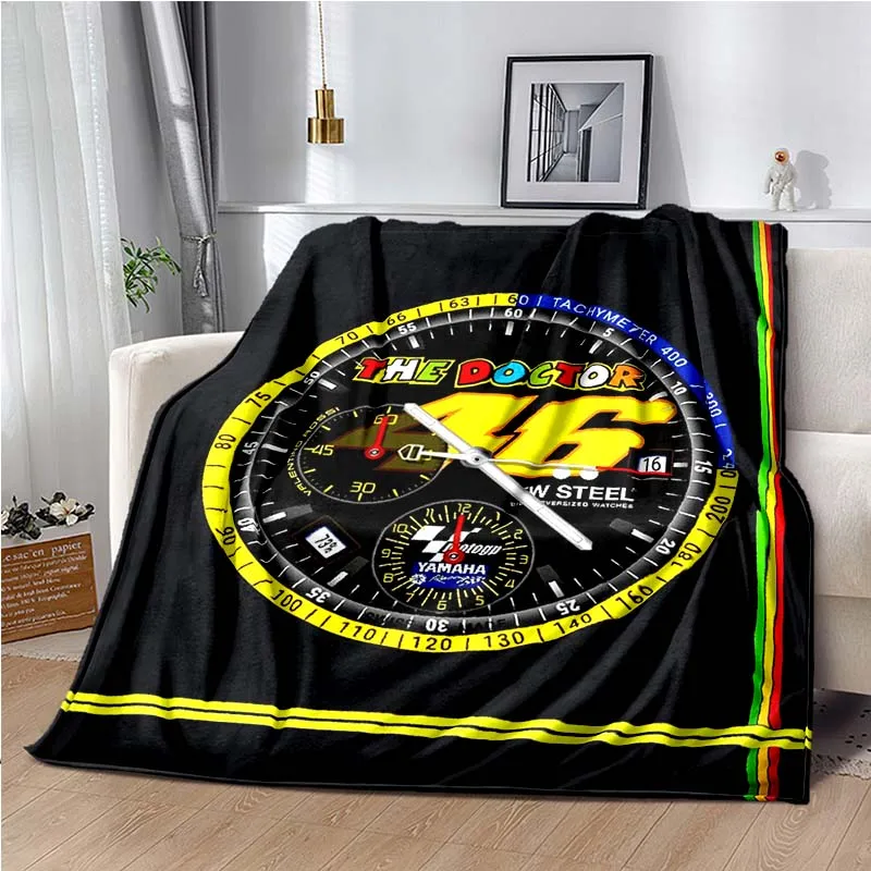 

Motorcycle Moto Racing 46Yamaha Blanket,sport Throw Blankets,Sofa Bde Car Living Room Bedroom Blankets,Decke,frazad,coperta