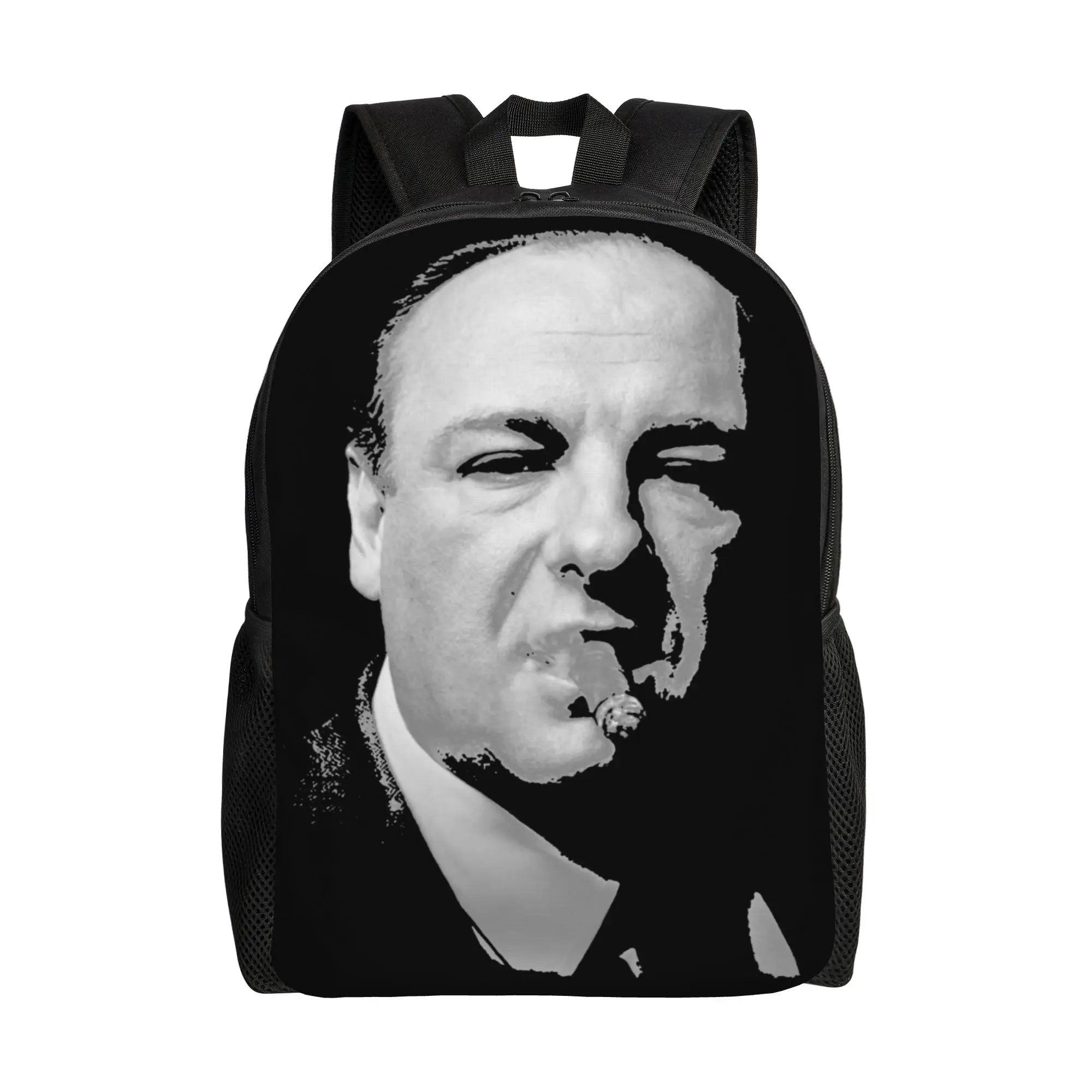 

Tony Soprano Crime Drama Tv Series Backpack Kawaii Backpacks Student Sport Lightweight High School Bags High Quality Rucksack