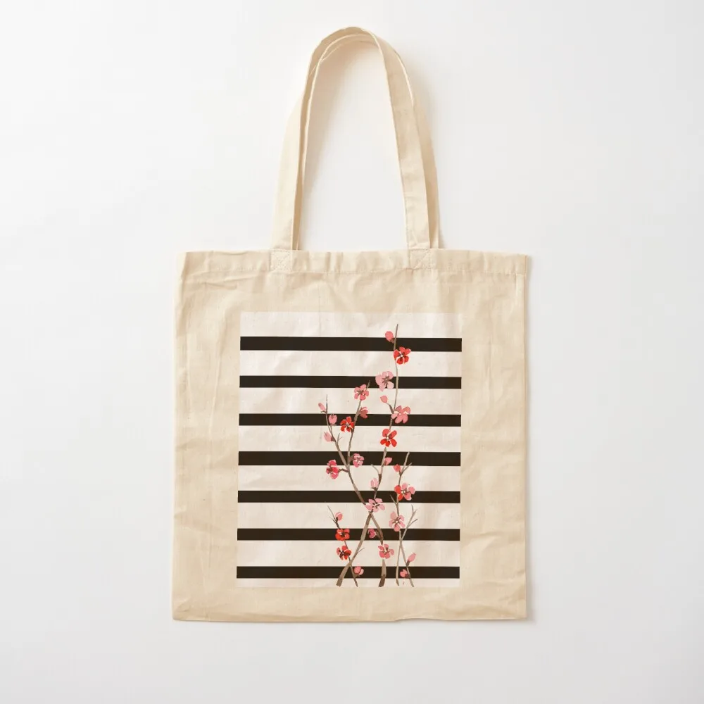 زهر الكرز فرع حمل حقيبة حقيبة فاخرة حقائب قماش للنساء حقائب للهدايا حقيبة قماش مخصصة #2