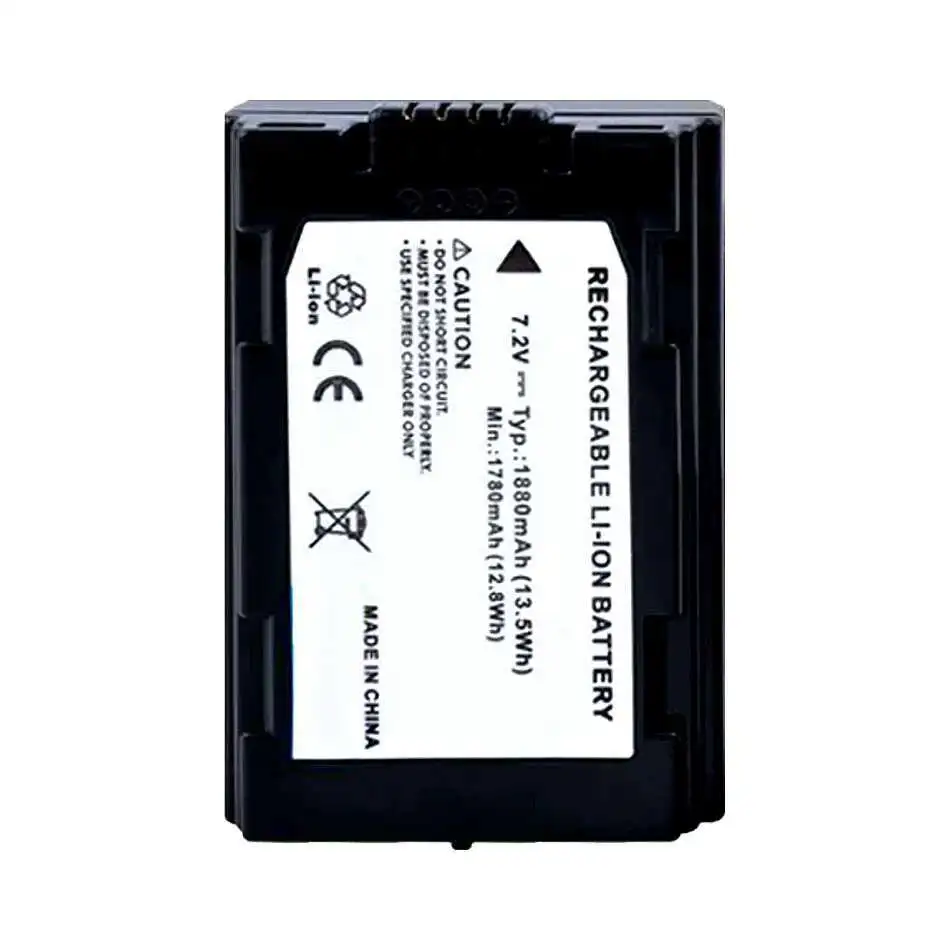 

Аккумулятор для камеры Cgr-S602 1880 мАч для Panasonic Cgr-S602A Cgr-S603 Dmw-BL14 Lumix Dmc-L1 Dmc-LC40 Dmc-LC5 Leica DIGILUX1
