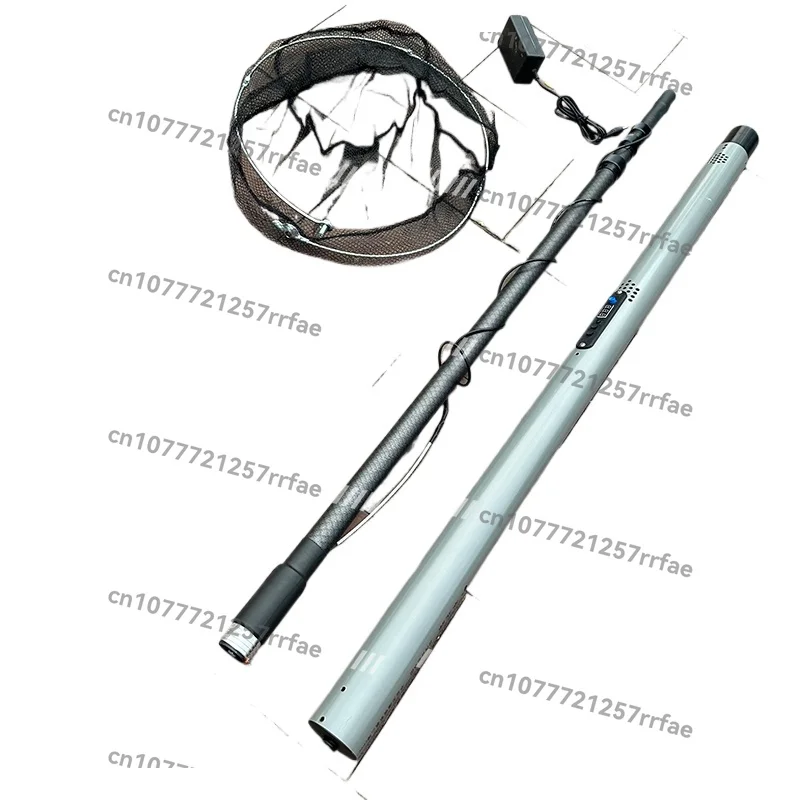 

Hand Net Fishing Gear with Folding Telescopic Numerical Control Integrated Net Rod