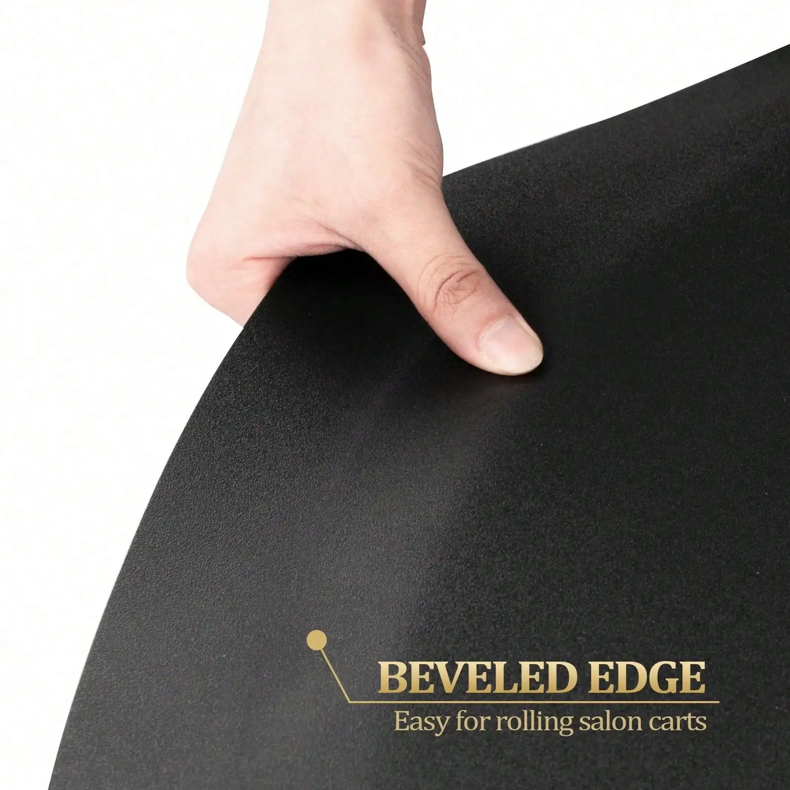 

Shop Chair Mat Anti-Fatigue Floor Mat Salon Mats For Hair Stylist - 1/2" Thick Office Comfort Floor Mat Black