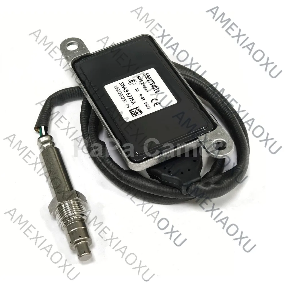 

1 Pc Nox Oxide Sensor 5WK96775A 5801754014 For IVECO Truck Buses Diesel Exhaust Gas Detection 5WK9 6775A Nitrogen Oxygen Sensor