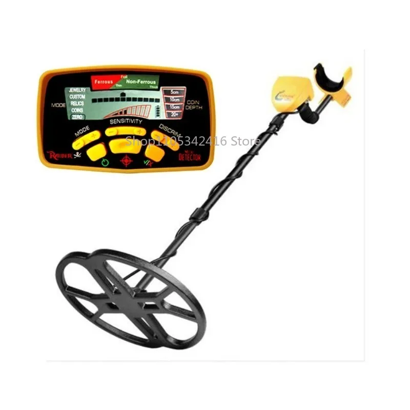 MD-6350 Professional Gold Detector, Waterproof 10-Metre Metal Detector with Precise Location for Treasure Hunting
