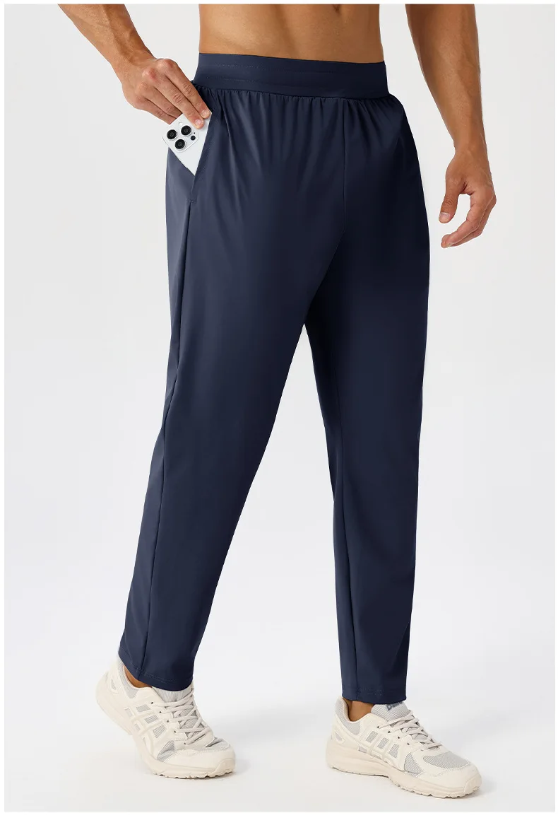 Herren Sport-Freizeit-Jogginghose Schnelltrocknend Atmungsaktiv für Fitness und Laufen Outdoor Dehnbare und Locker Sitzende Trainingshose – Detail 27