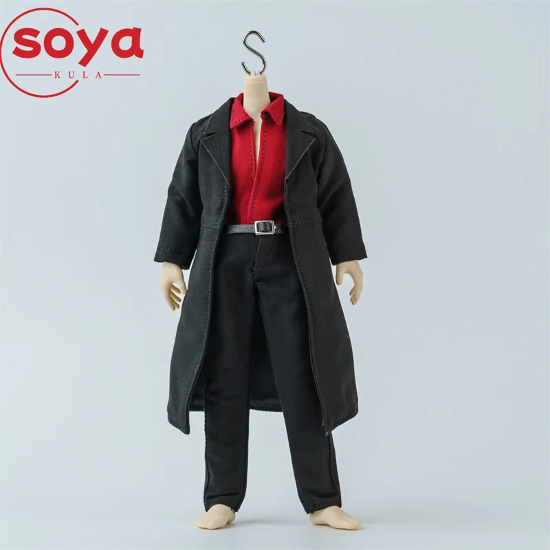 เสื้อผ้าโมเดลชาย 1/12 แจ็คเก็ต กางเกง เสื้อเชิ้ต กางเกงขายาว สำหรับฟิกเกอร์แอคชั่น ขนาด 1:12 Asi 3.0 Beriming BJD Notaman Mezco Soldier