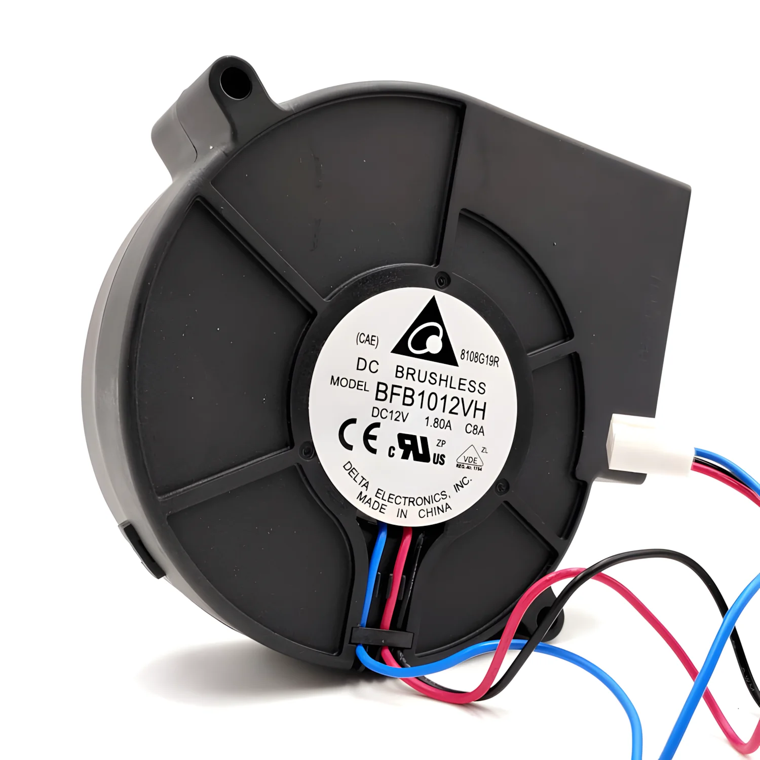 BFB1012VH 12V 1.80A 9733 High Airflow Projector Turbo Blower Centrifugal Fan 9cm